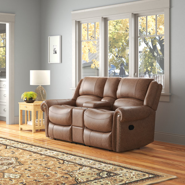 Lark Manor Cheatham 74'' Rolled Arm Reclining Loveseat & Reviews Wayfair